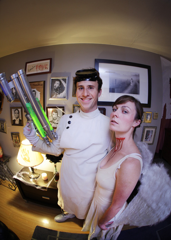 DIY Death Ray - mad scientist costume (Dr. Horrible costume)