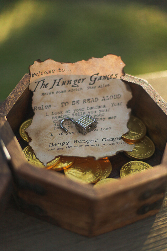 Hunger Games Treasure Hunt Chest