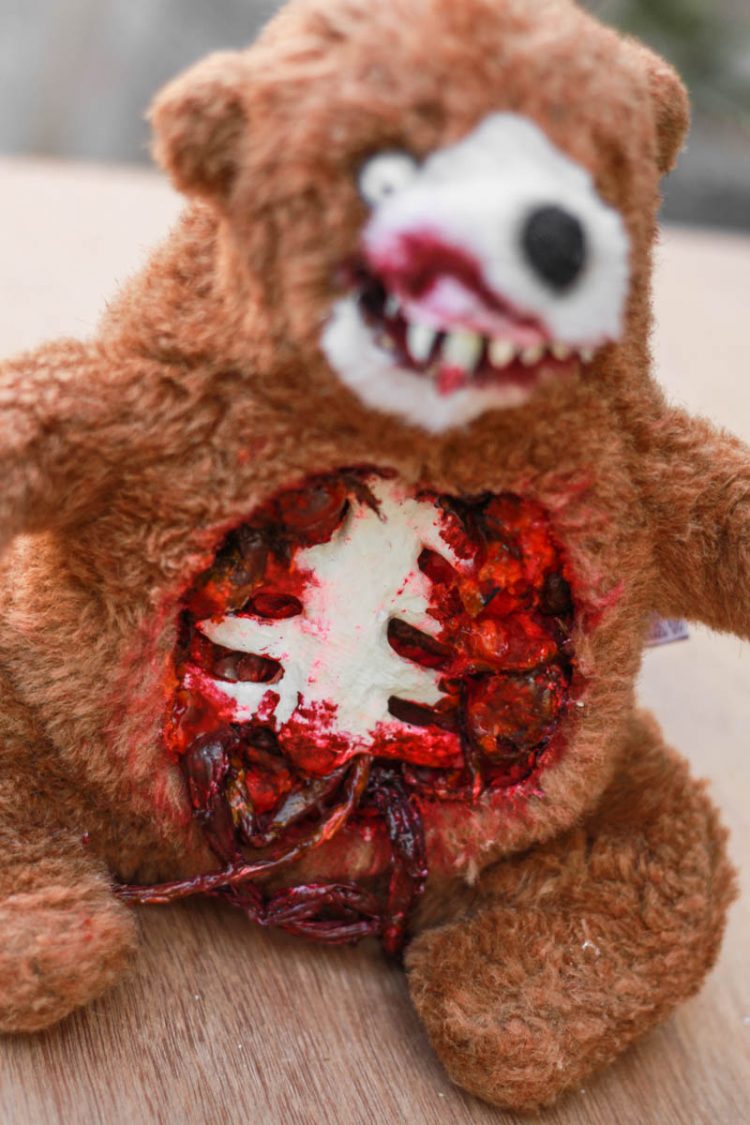 Zombie Teddy DIY
