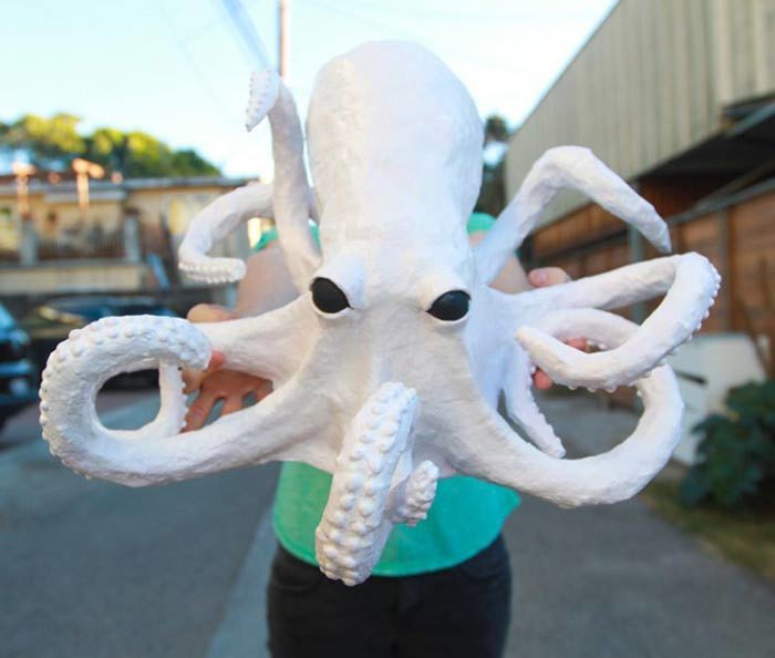 Paper Mache Octopus Craft Tutorial