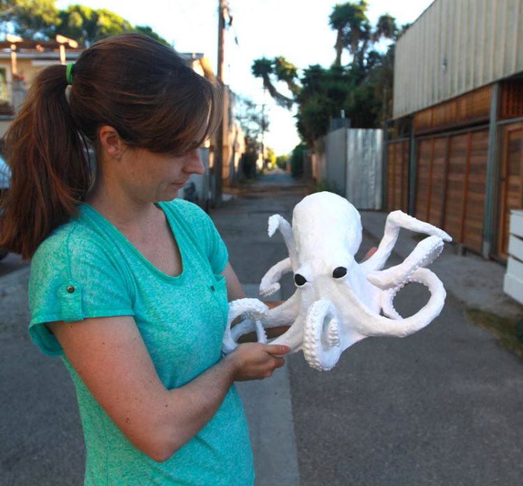 Paper Mache Octopus Craft DIY