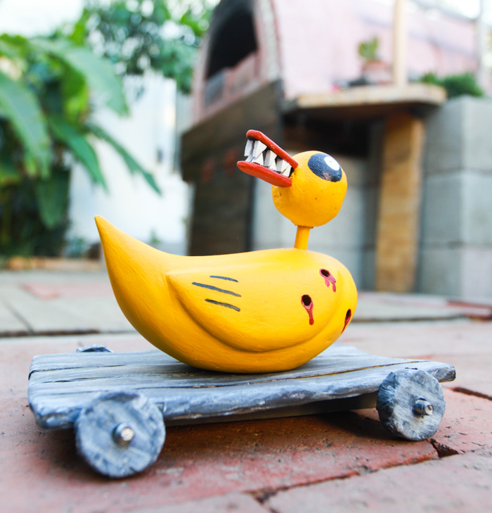 Nightmare Before Christmas Duck Toy: Craft Tutorial