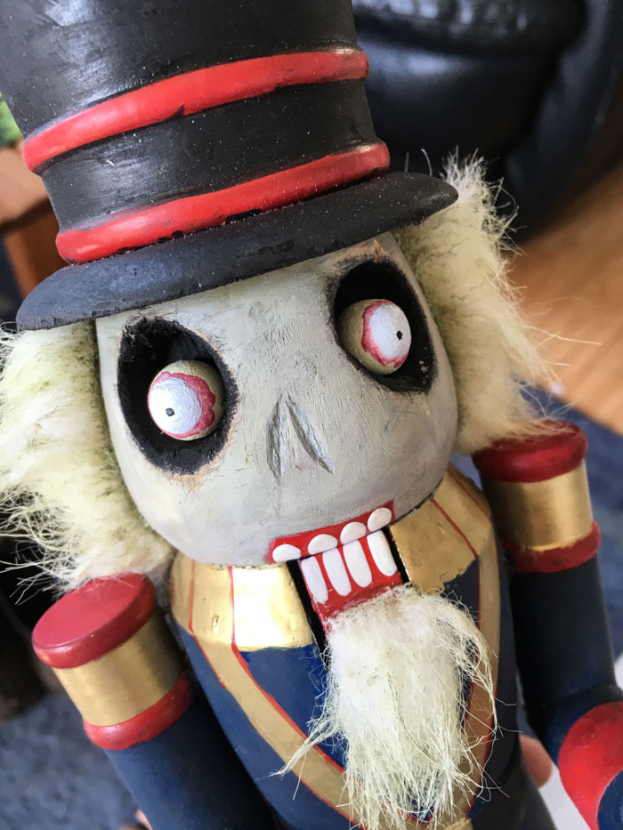 Zombie Nutcracker Tutorial DIY